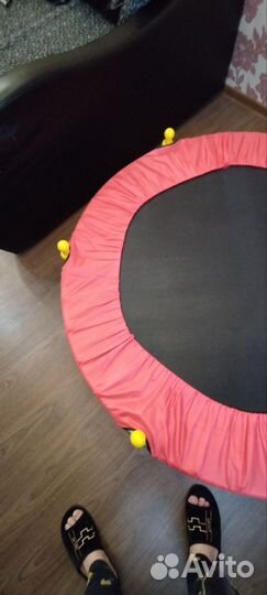 Детский батут с сеткой