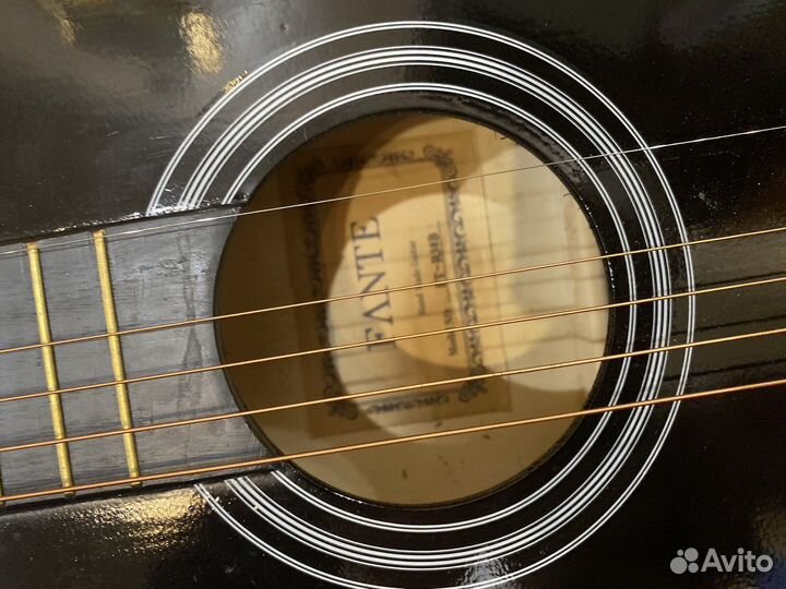 Акустическая гитара fante ft-r38b