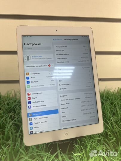 Apple iPad air 32 гб с симкартой