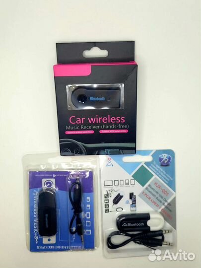 Bluetooth AUX адаптер, USB, 2 в 1