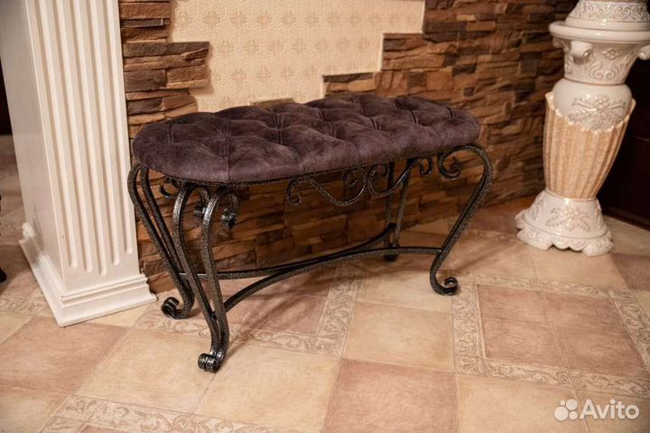 Банкетка из ковки
