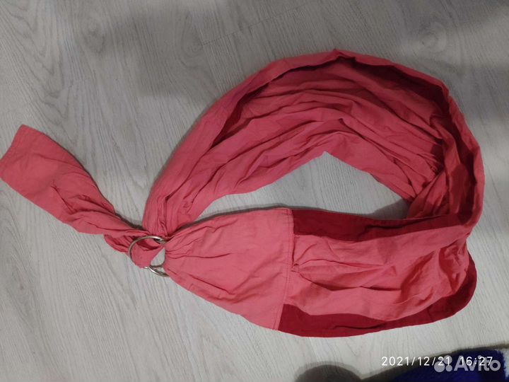 Слинг-шарф Yammy mammy +слинг на кольцах бесплатно