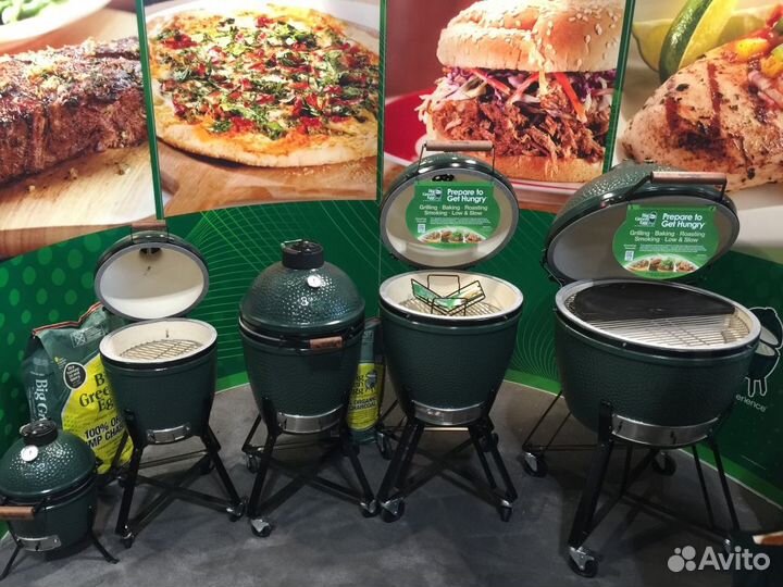 Грили Керамические BIG Green Egg и Аксессуары