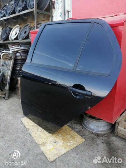 Дверь задняя левая Skoda Fabia 1 BME 2008