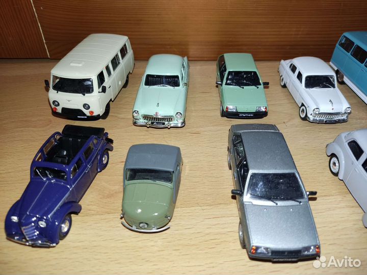 Модели автомобилей 1:43 СССР