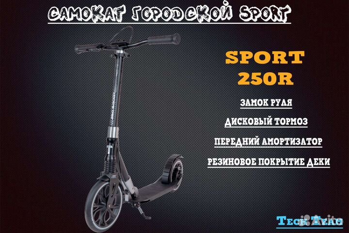 Самокат TechTeam sport 250