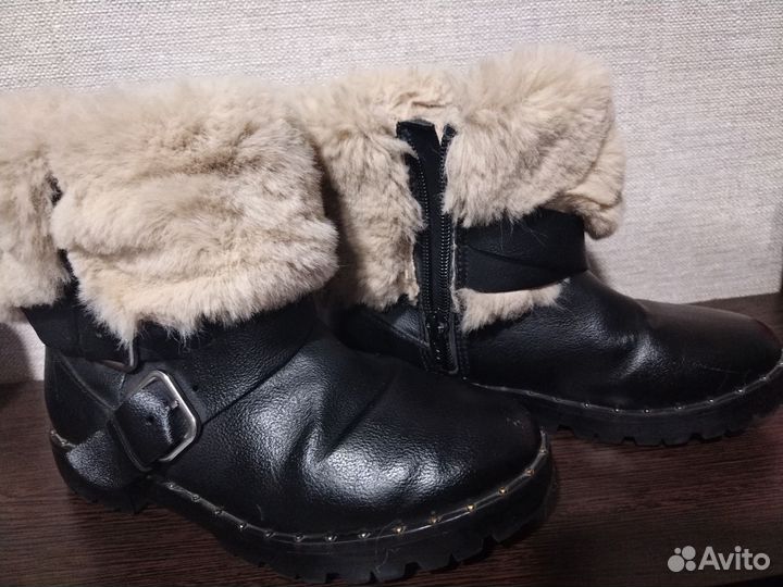 Зимнее ботинки Zara