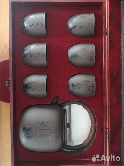 Китайский чайный сервиз керамика