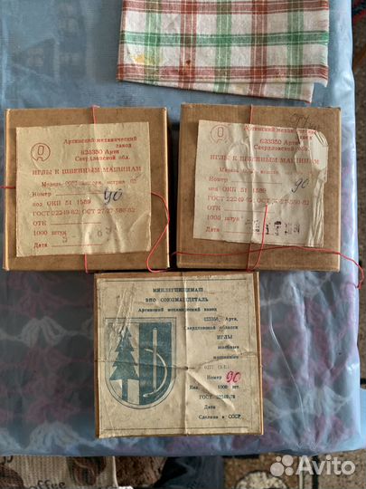 Игла для швейных машин новые