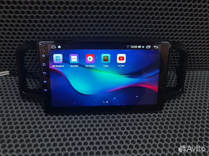 Магнитола lifan Solano Android IPS экран Новая