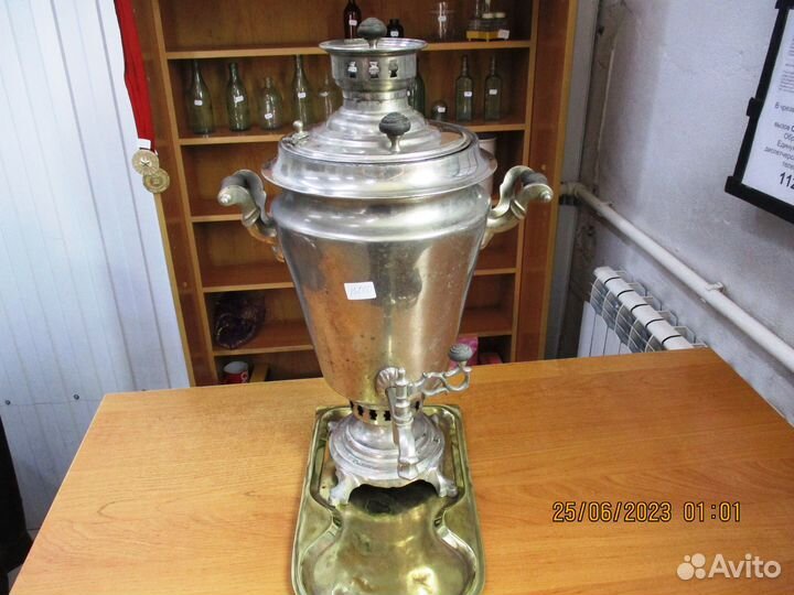 Тульский дровяной самовар