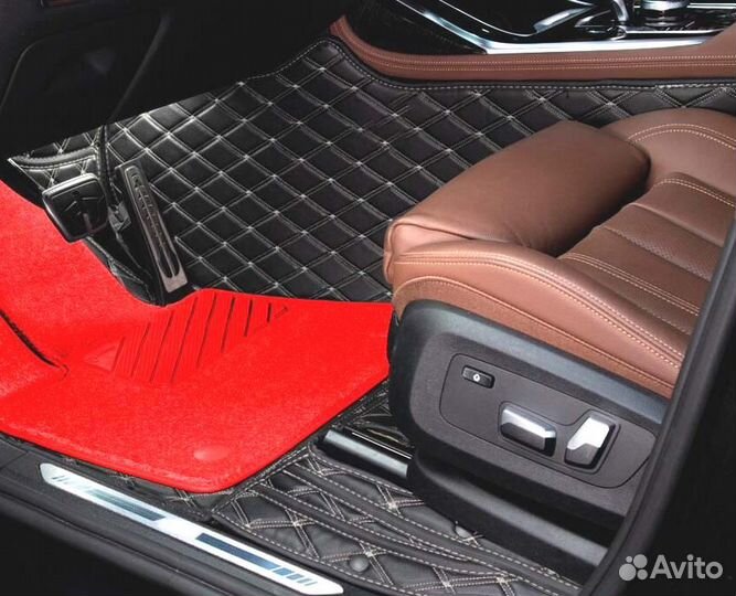 3D Коврики Range Rover Салон Багажник из Экокожи