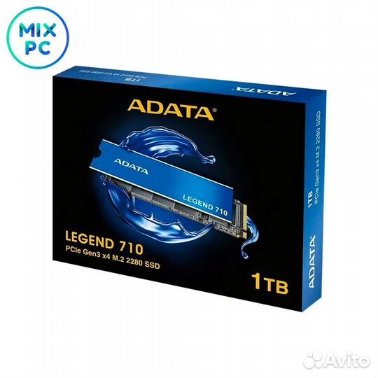 Накопитель SSD M.2 1TB adata legend 710 aleg-710-1