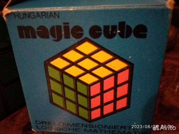 Кубик Рубика, оригинал, Венгрия, 1980-е годы