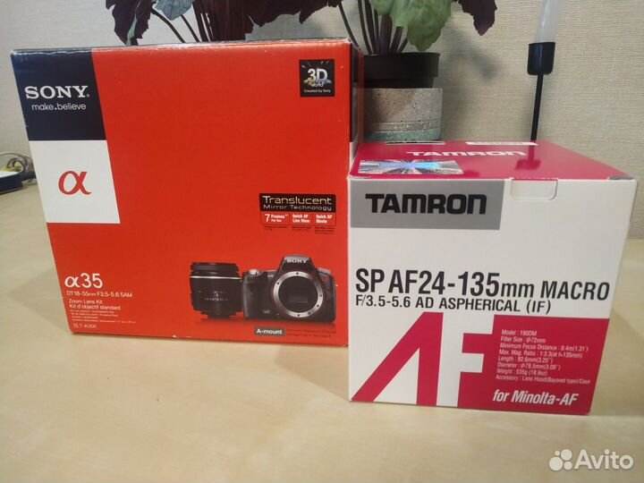 Sony Alpha SLT-A35+Tamron SP AF 24-135 mm