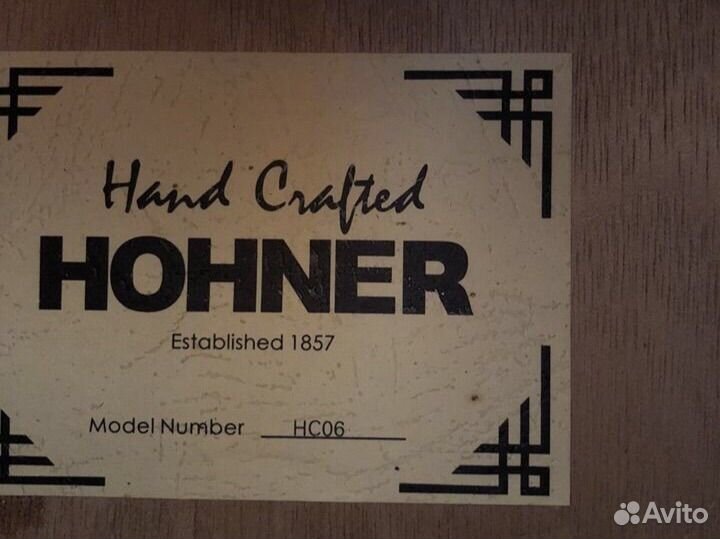 Гитара hohner hc 06