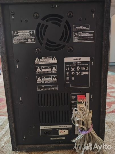 Домашний кинотеатр philips hts 3455