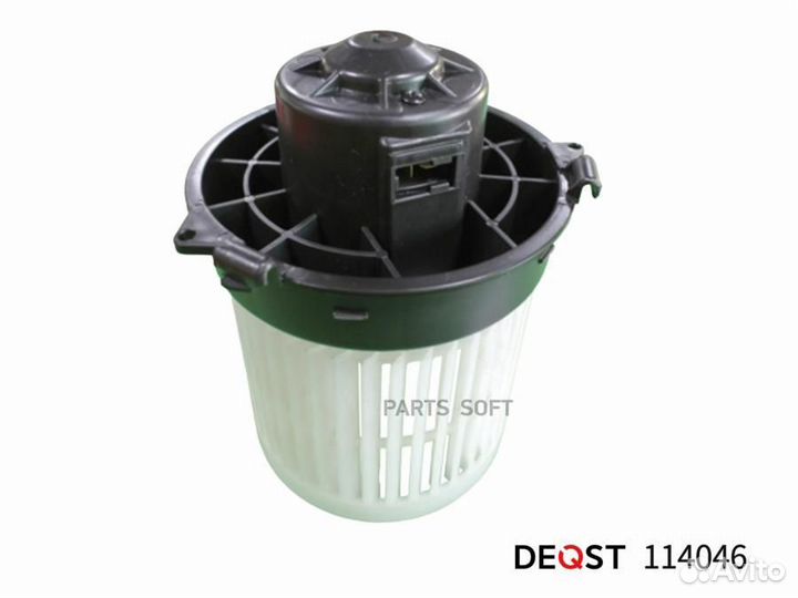 Deqst 114046 Вентилятор отопителя nissan qashqai