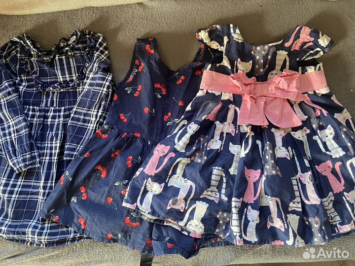Продам пакет вещей на девочку