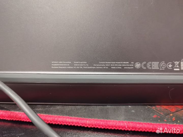 HP envy x360 13-ag0029ur ноутбук-планшет
