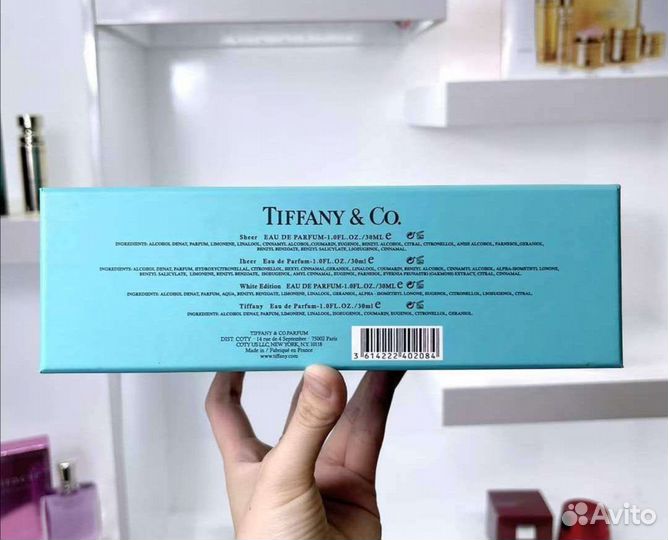 Сет женских ароматов tiffany 4 по 30ml