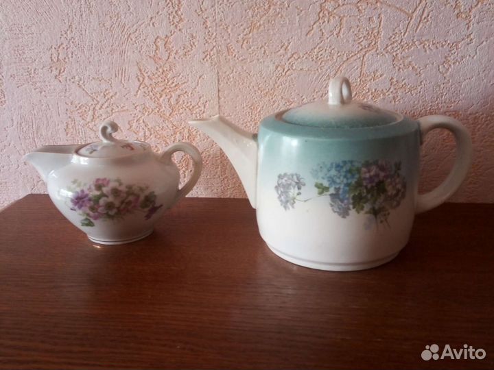 Чайники фарфоровые СССР