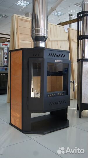 Камин большой отопительный Бранденбург Призма