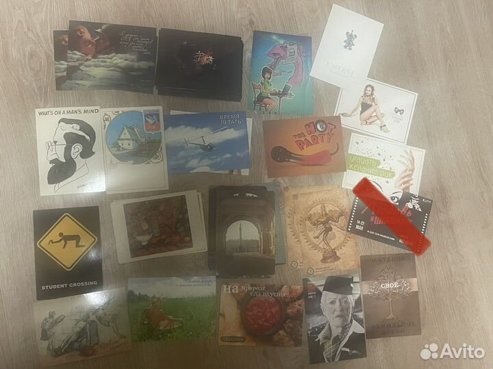 Открытки (коллекционные и подарочные) (на выбор)