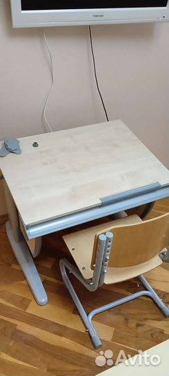 Детский стол и стул растущая парта