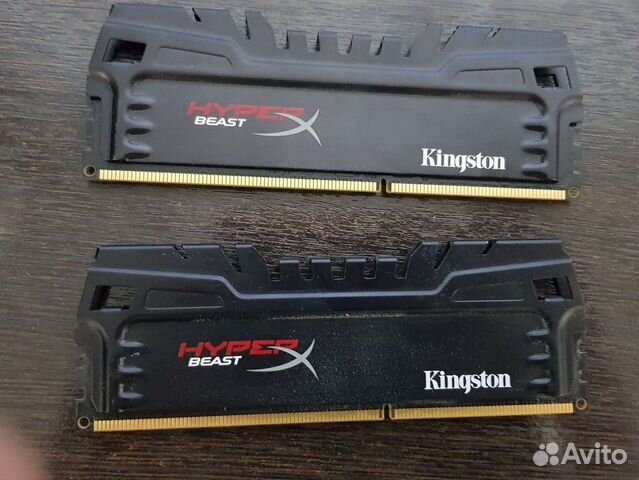 Модули памяти DDR3 Kingston HyperX Beast 8 гб KIT