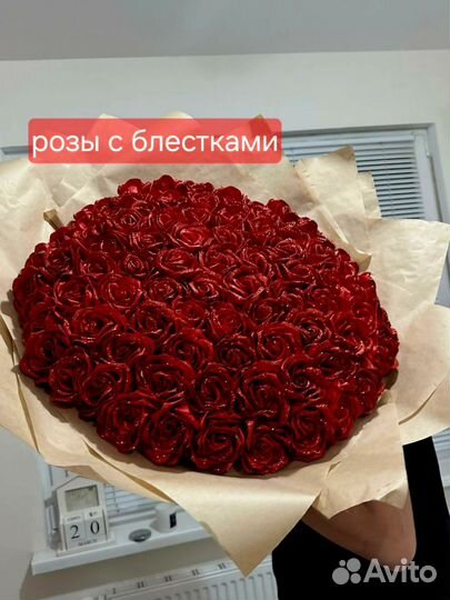 Букет из атласных лент