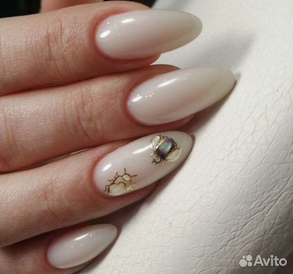 Наращивание, покрытие ногтей гель лаком, укреплени