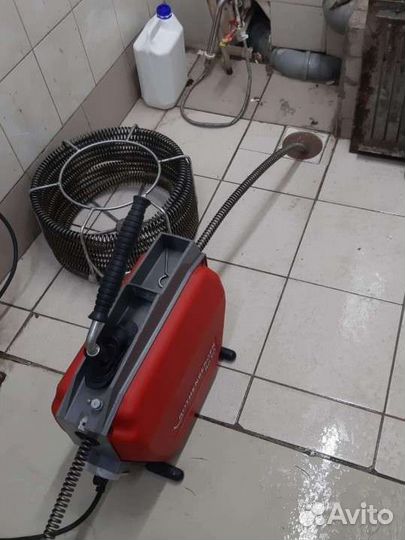 Прочистка канализации,устранение засоров