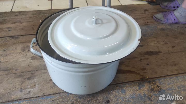 Кастрюля эмалированная 20 л