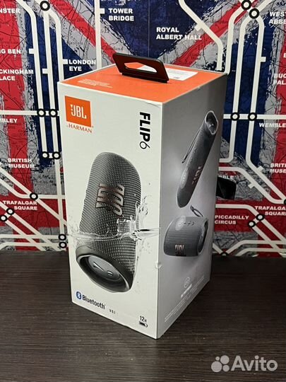 Клонка JBL Flip 6 серая