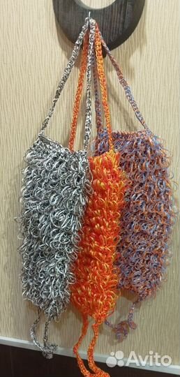 Мочалка ручной работы