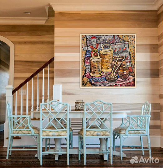 Картина маслом на холсте 