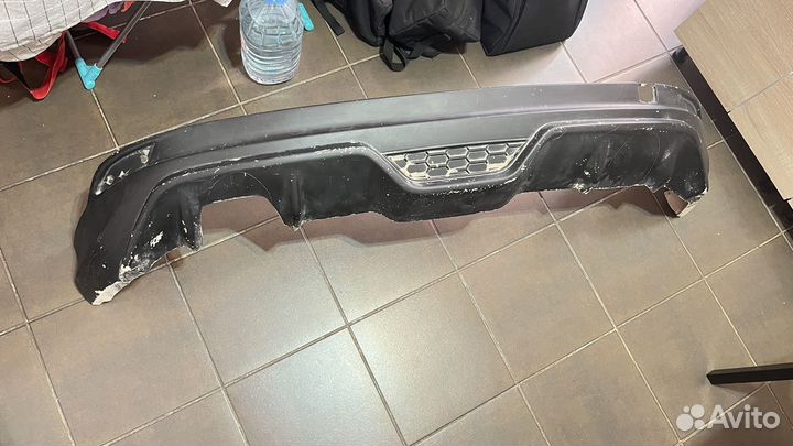 Губа бампера ford focus 3