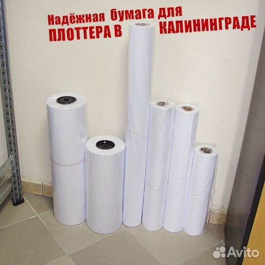 Бумага для плоттера в Калининграде