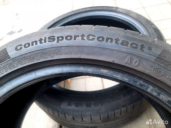 Continental ContiSportContact 5 245/40 R18 93Y