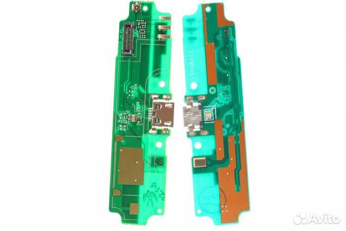 Шлейф Xiaomi Redmi 4A (плата) + разъем зарядки + м