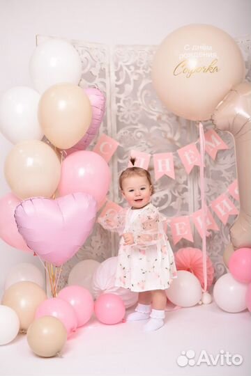 Платье для девочки 80 см