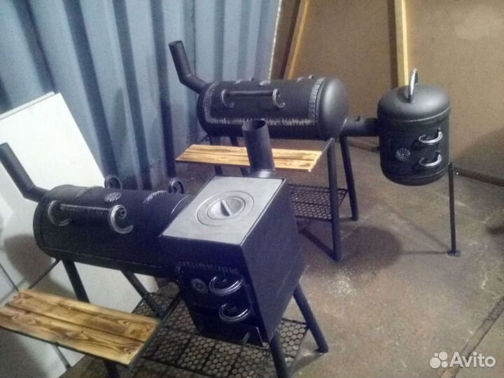 Барбекю с печкой