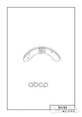 K4434 колодки барабанные Isuzu Elf 85-03 K4434