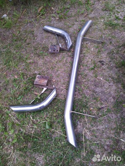 Защита переднего бампера и заднего для Тойота