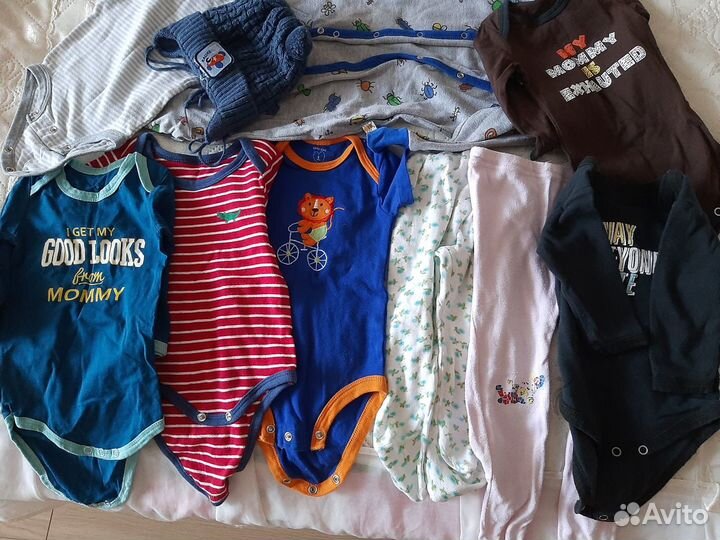 Детские вещи пакетом, размер 62-68