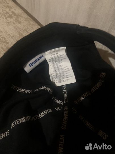 Кепка vetements flame