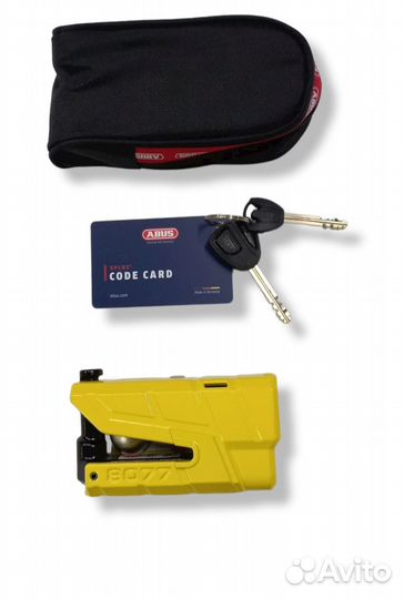 Противоугонный замок на тормозной диск Abus Grani