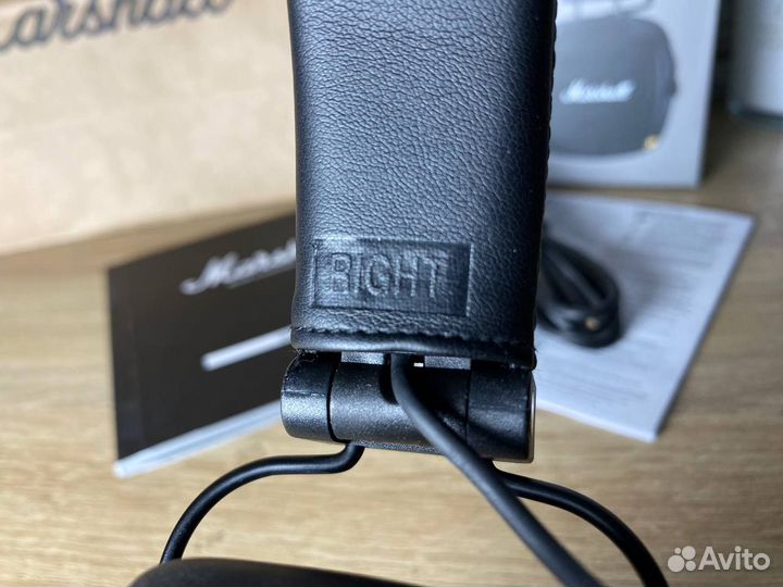 Наушники Marshall Major 3 bluetooth (Черные)