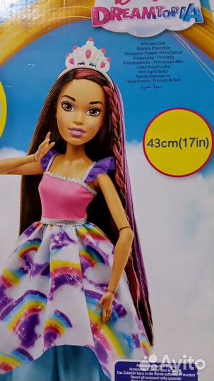 Новая большая кукла Barbie Барби шарнирная